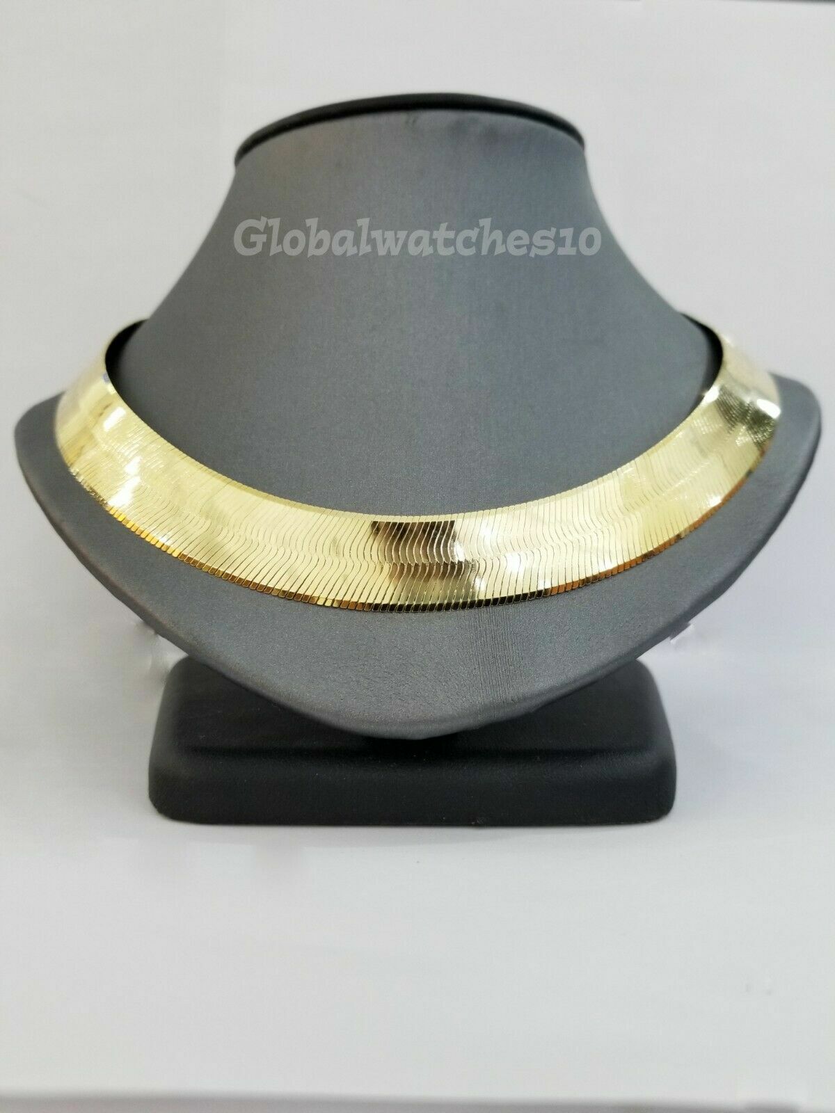 Solid 10K Gold 5mm-15mm Herringbone Necklace Bracelet 16-24" Chain Yellow Gold