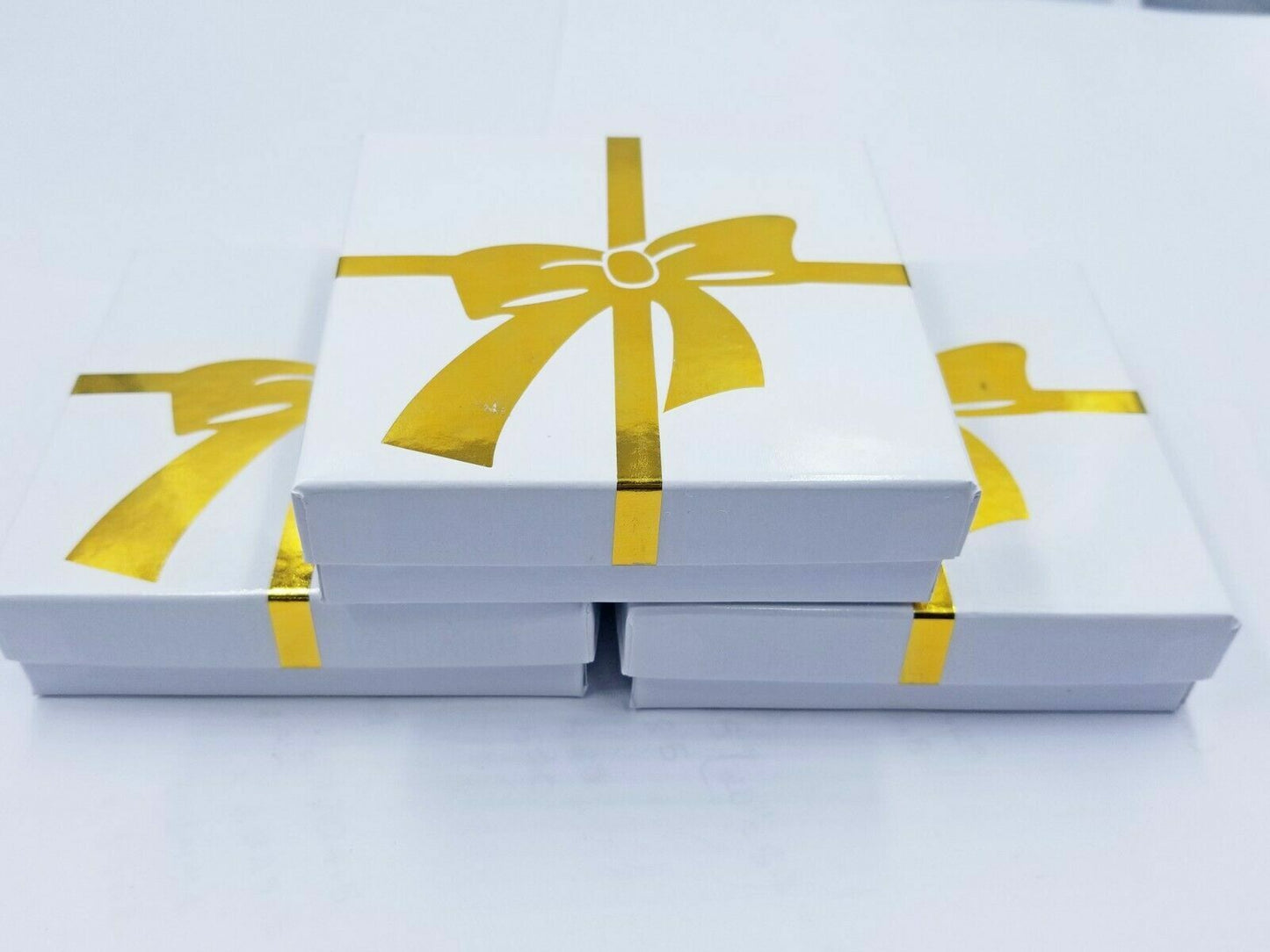 14k valentino Trio Gold Women's Link chain 26" necklace 5mm with Diamond Cut