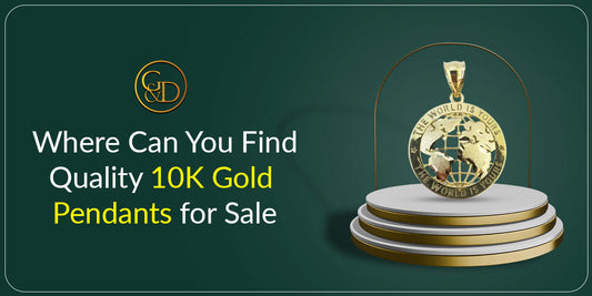 10k gold pendant for sale