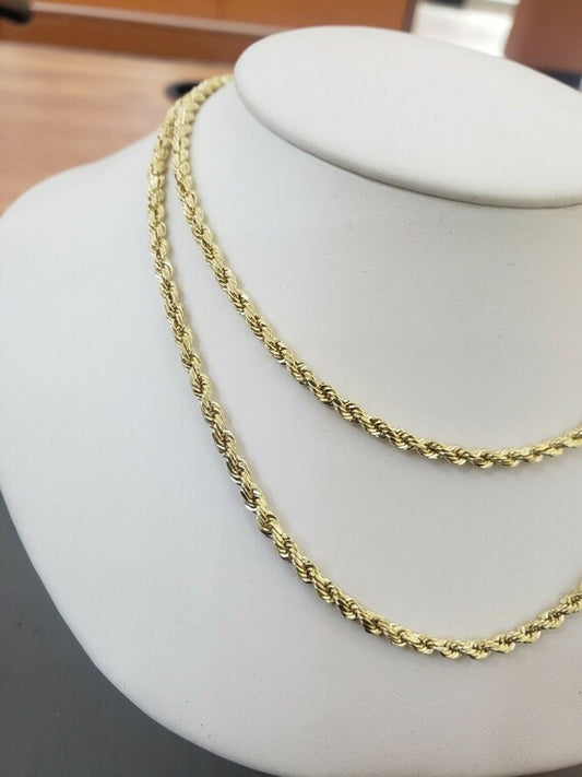 The Ultimate Guide to Gold Rope Chain Necklaces (3mm-6mm)