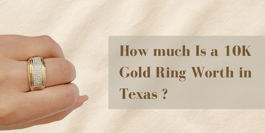 10K gold ring and appraisal documents for Texas gold value