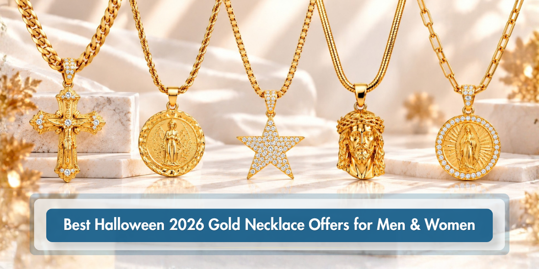 Best Halloween 2026 Gold Necklace Offers for Men & Women