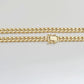 Real 10kt Yellow Gold Miami Cuban Link Chain 10k Necklace 28 Inches 4mm Box Lock