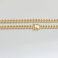 Real 10kt Yellow Gold Miami Cuban Link Chain 10k Necklace 22 Inches 4mm Box Lock