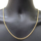 Real 10kt Yellow Gold Miami Cuban Link Chain 10k Necklace 28 Inches 4mm Box Lock