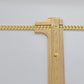 Real 10k Yellow Gold Miami Cuban Link Bracelet 9" inch 6mm 10kt Box Lock Men