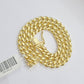 Real 10k Yellow Gold Miami Cuban Link Bracelet 9.5" inch 7mm 10kt Box Lock Men