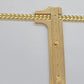 Real 10k Yellow Gold Miami Cuban Link Bracelet 7.5" inch 8mm 10kt Kids and Ladies