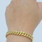 Real 10k Yellow Gold Miami Cuban Link Bracelet 9" inch 8mm 10kt Box Lock Men