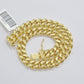 Real 10k Yellow Gold Miami Cuban Link Bracelet 7.5" inch 8mm 10kt Kids and Ladies