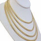 Real 14k Yellow Gold 7mm Miami Cuban Link Chain 18" Necklace Box Lock