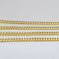 Real 14k Yellow Gold 7mm Miami Cuban Link Chain 18" Necklace Box Lock