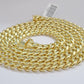 Real 14k Yellow Gold Miami Cuban Link Chain 9mm 26" Necklace Box Lock