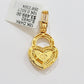 Real Diamond Key charm pendant Real 10k gold 1/2 Natural Diamonds For Men Women