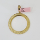 Real 14k Bezel Ring Centenario Coin Yellow Gold Mexico Mexican Coin