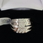 REAL 10k White Gold Diamond Ring Ladies Men Trio SET Wedding Engagement Genuine