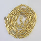 Real 10k Milano Rope Chain Necklace Yellow Gold 5mm 20" 22" 24" 26" 28" Genuine