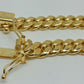 14k Yellow Gold 8mm Miami Cuban Link Chain Necklace 18"-28" Inch Real 14KT Men's