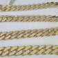 Real 10K Royal Monaco Chain Box Clasp 13mm Gold Necklace 10Kt 26" Genuine