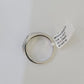 REAL 10k White Gold Diamond Ring Mens Wedding Engagement Ring Genuine