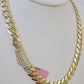 Real 14k Royal Monaco Link Chain 10mm 20-26 inches Yellow Gold Genuine