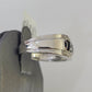 Real 10k DAD Diamond Ring Mens White Gold Size 10 Ring 10kt Genuine