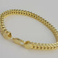 Real 10k Gold Franco Bracelet 9" 5mm 10kt Yellow Gold Authentic 10kt MEN STRONG