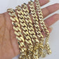 Real 14k Gold Monaco Bracelet 7mm-11mm 8"-8.5" 14kt Yellow