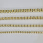 10k Byzantine Chain Yellow Gold Necklace 4mm-7mm 20-30 Inches Real Men Women