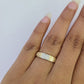 Solid 14k Gold Ring Set Trio Wedding Band REAL His Her Set Casual Wedding