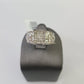 REAL 14k White Gold Diamond Ring Size 10 Wedding Casual Ring Mens Genuine