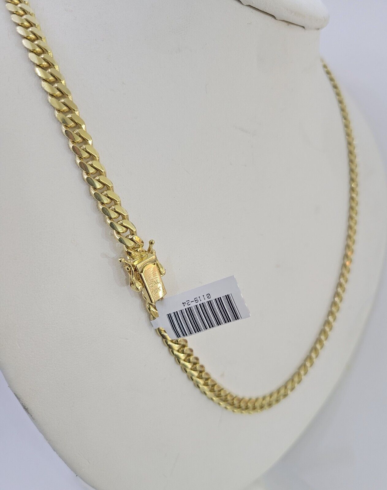 10k Miami Cuban Link Chain Necklace Solid Yellow Gold 6mm 18-26 Inches Real