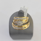 REAL 14k Diamond Ring Yellow Gold Ladies Men Trio SET Wedding Engagement Genuine