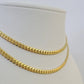 18k Solid Miami Cuban Necklace Chain Yellow Gold 4mm 28" Inch Genuine Real