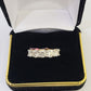 Real 10k Yellow Gold Diamond Ladies Ring Lab Created Women Engagement Wedding