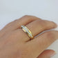 REAL 14k Diamond Ring Yellow Gold Ladies Men Trio SET Wedding Engagement Genuine