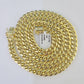 10k Miami Cuban Link Chain Yellow Gold 7mm Necklace 18-28 Inches Real