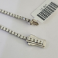 10K Sterling Silver Diamond Bracelet Women Ladies 7" REAL Genuine 925