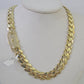 Real 10K Royal Monaco Chain Box Clasp 13mm Gold Necklace 10Kt 26" Genuine