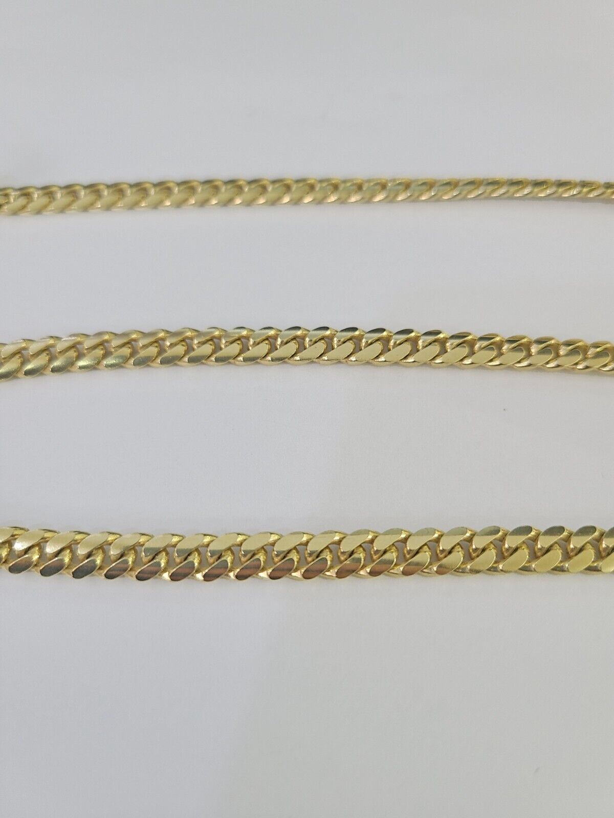 10k Miami Cuban Link Chain Necklace Solid Yellow Gold 6mm 18-26 Inches Real