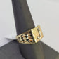 Real 10k Initial J Casual Ring Alphabet Yellow Gold 10kt Genuine