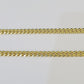 14k 6mm Miami Cuban Link Chain Yellow Gold Necklace 18"-26" Inches Real