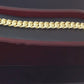 Real 14K Yellow Gold Bracelet Miami Cuban 7" 8mm Pura Oro