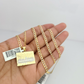 10k Gold Solid Cuban Curb Chain Necklace Last Supper Pendant Set 3mm 18"-26"