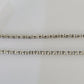 10K White Gold Diamond Bracelet Women Ladies 7" REAL Genuine Gold