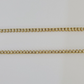 10k Diamond Chain Necklace Yellow Gold Men Women Real Genuine