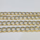 10k Cuban Curb Chain Link Solid Necklace Yellow Gold REAL 8mm 20"-30" Real