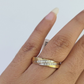 REAL 14k Diamond Ring Yellow Gold Ladies Men Trio SET Wedding Engagement Genuine