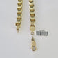 REAL 10k Gold Byzantine Chain Necklace Lobster Clasp 8mm 20" 22" 24" 26" 28" 30"