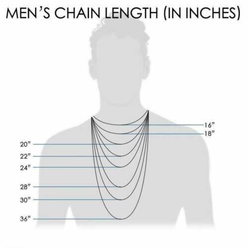 10K Miami Cuban Link Chain Yellow Gold Real 5mm 24 inch Necklace